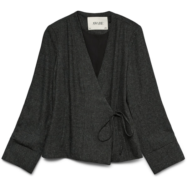 Vero Moda Vero moda aware dam kavaj AWAUTHALIA Blazer Dark grey melange