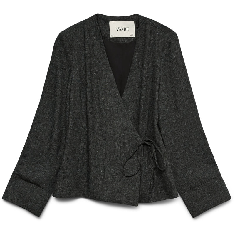 Vero Moda Vero moda aware dam kavaj AWAUTHALIA Blazer Dark grey melange
