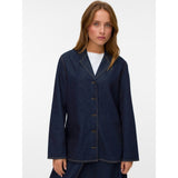 Vero Moda Vero moda dam kavaj VMKANIKA Blazer Dark Blue Denim