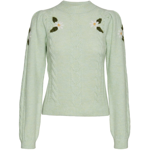 Vero Moda Vero moda dam stickad VMJESABEL Restudsalg Brook Green