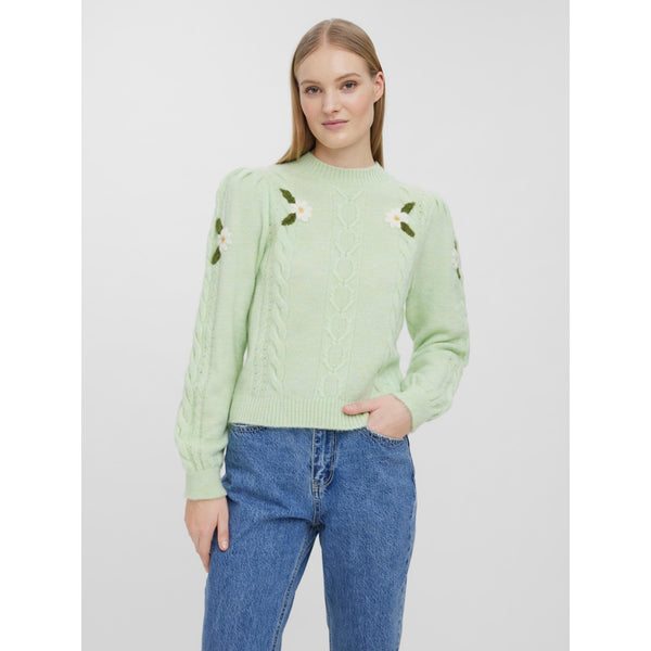 Vero Moda Vero moda dam stickad VMJESABEL Restudsalg Brook Green