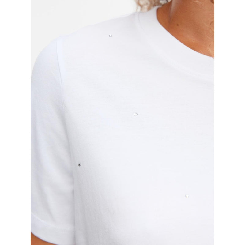 Vero Moda Vero moda dam t-shirt VMPAULINA T-shirt Bright White
