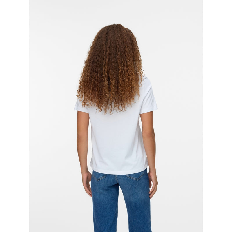 Vero Moda Vero moda dam t-shirt VMPAULINA T-shirt Bright White