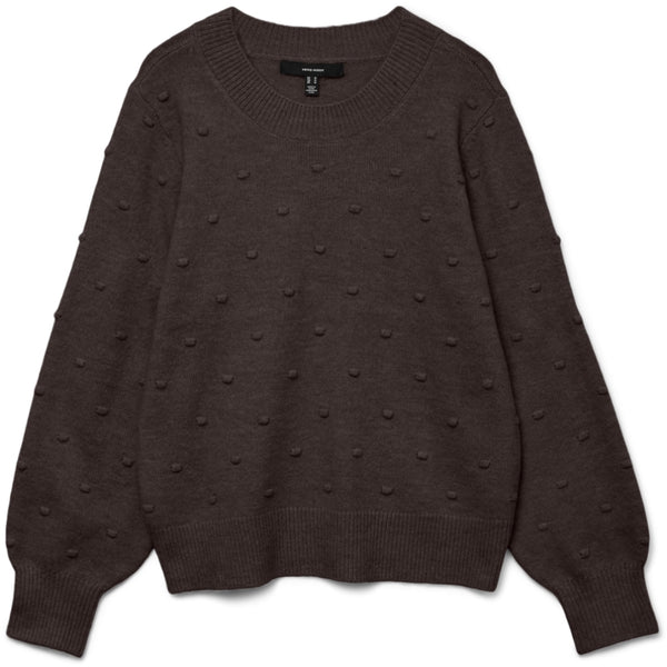 Vero Moda Vero moda damstickat VMFRANCESCA Knit Chocolate Torte
