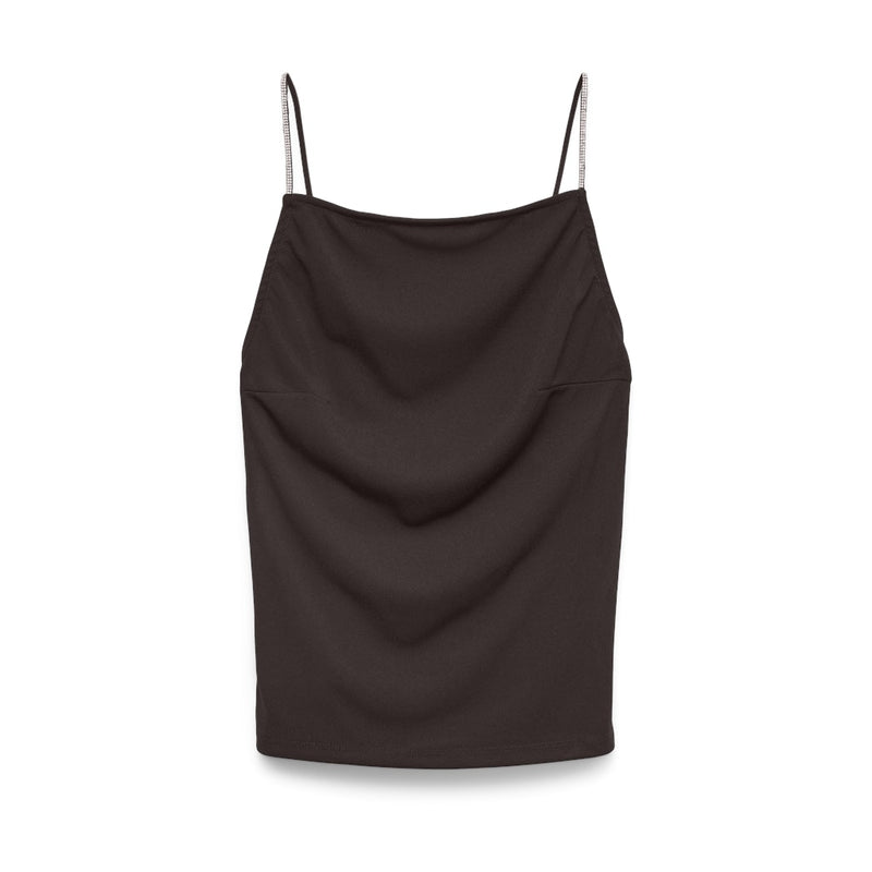 Vero Moda Vero moda damtopp VMNAVINA Top Chocolate Torte