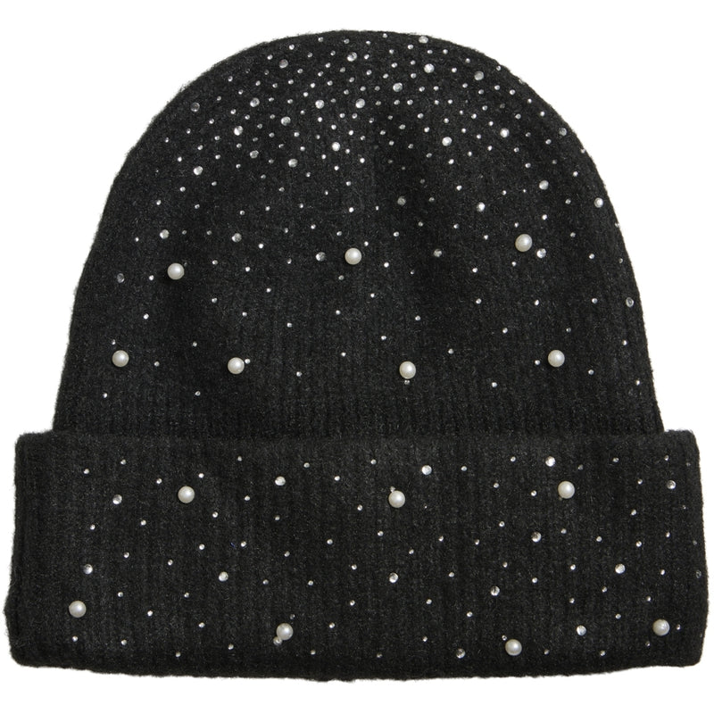 VILA Vila dam Beanie mossa VISUMM Hats Black