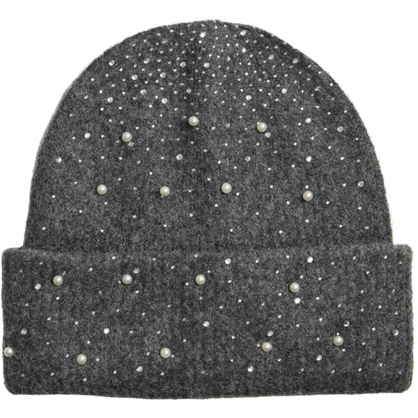 VILA Vila dam Beanie mossa VISUMM Hats Dark grey melange