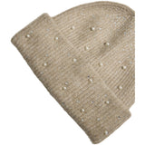 VILA Vila dam Beanie mossa VISUMM Hats Natural MELANGE