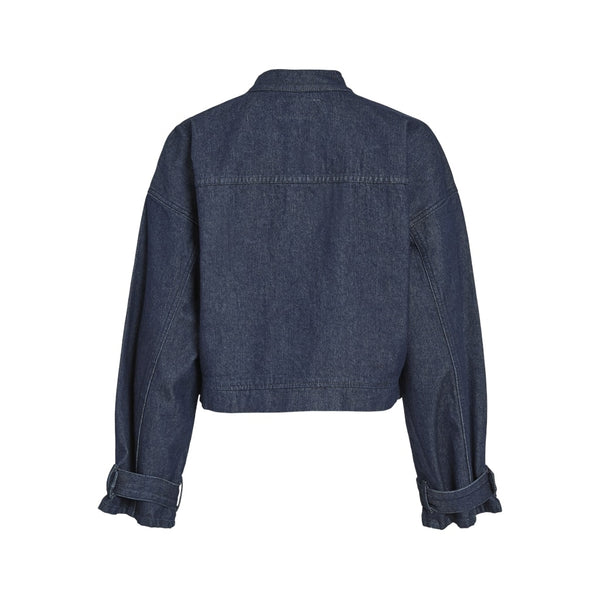 VILA Vila dam denimjacka VIADONNA Jacket Dark Blue Denim