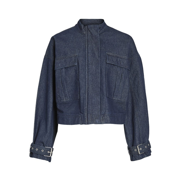 VILA Vila dam denimjacka VIADONNA Jacket Dark Blue Denim
