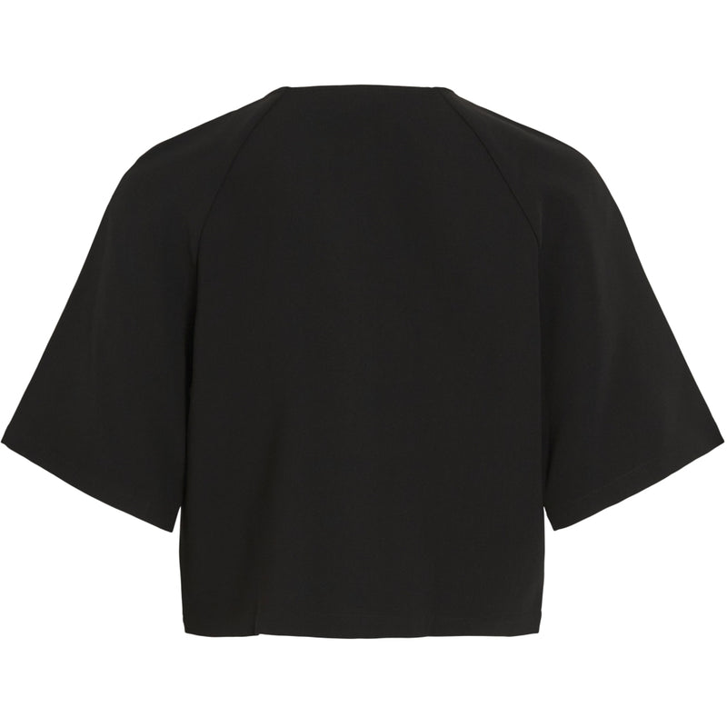 VILA Vila dam kofta top VISABBY Top Black Beauty