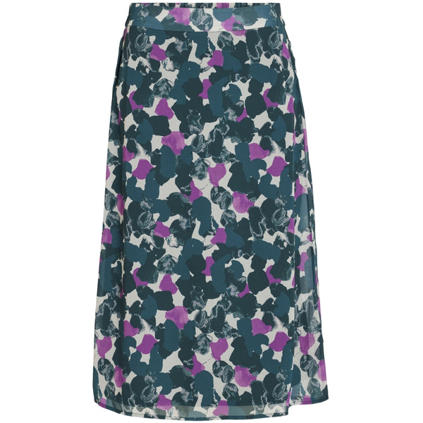 VILA Vila dam kjol VIADELINE Skirt Ponderosa Pine