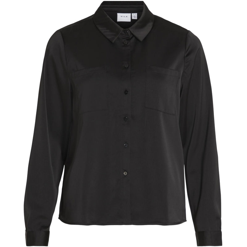 VILA Vila dam skjorta VIJETRA Shirt Black