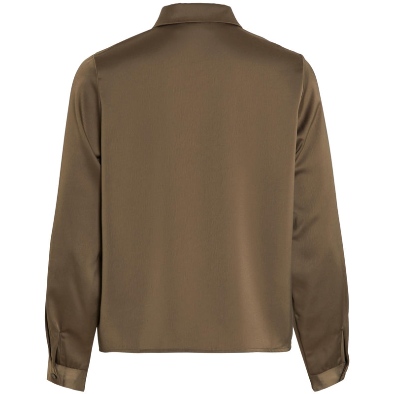 VILA Vila dam skjorta VIJETRA Shirt Dusty Olive