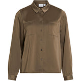 VILA Vila dam skjorta VIJETRA Shirt Dusty Olive