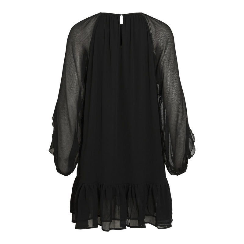 VILA Vila damklänning VIBINNA Dress Black Beauty