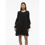 VILA Vila damklänning VIBINNA Dress Black Beauty
