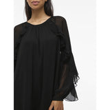 VILA Vila damklänning VIBINNA Dress Black Beauty