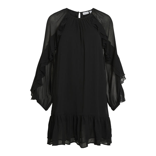 VILA Vila damklänning VIBINNA Dress Black Beauty