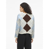 VILA Vila damstickad kofta VIKAYLA Knit Birch