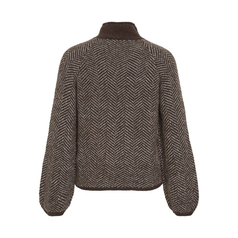 VILA Vila damstickat VILORY Knit Coffee Bean