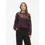 VILA Vila damstickning VISIQUIN Knit Fig