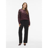 VILA Vila damstickning VISIQUIN Knit Fig