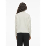 VILA Vila damstickning VISIQUIN Knit White