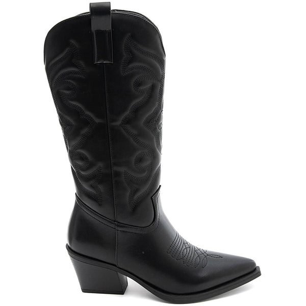 SHOES Violetta dam stövlar 5677 Shoes Black