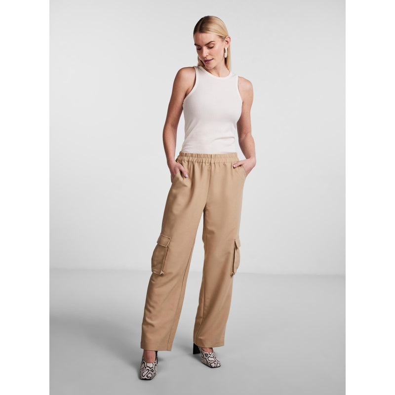 Y.A.S Y.A.S dam byxor YASRECCO Pant Warm Sand