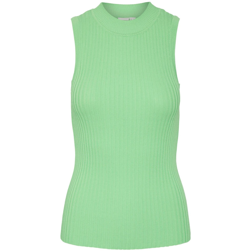 Y.A.S YAS stickad tank top YASTANKI Top Summer Green