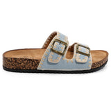 SHOES Zaira dam sandaler W2720 Shoes Celeste
