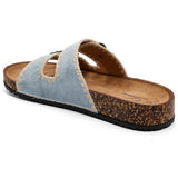 SHOES Zaira dam sandaler W2720 Shoes Celeste