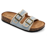 SHOES Zaira dam sandaler W2720 Shoes Celeste