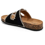 SHOES Zaira dam sandaler W2720 Shoes Nero