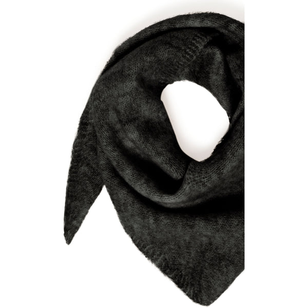 b.young b.young dam halsduk BYVIKSI Scarf Black Melange