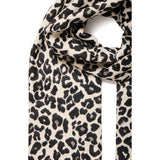 b.young b.young dam halsduk BYVILEOPARD Scarf Black Mix