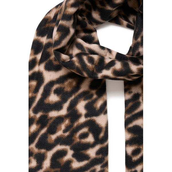 b.young b.young dam halsduk BYWEOPARD Scarf Black Mix