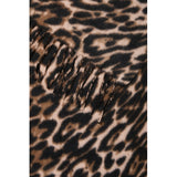 b.young b.young dam halsduk BYWEOPARD Scarf Black Mix