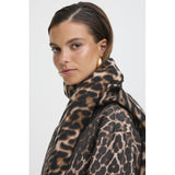 b.young b.young dam halsduk BYWEOPARD Scarf Black Mix