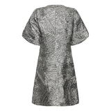 b.young b.young damklänning BYDETONA Dress Gun metal