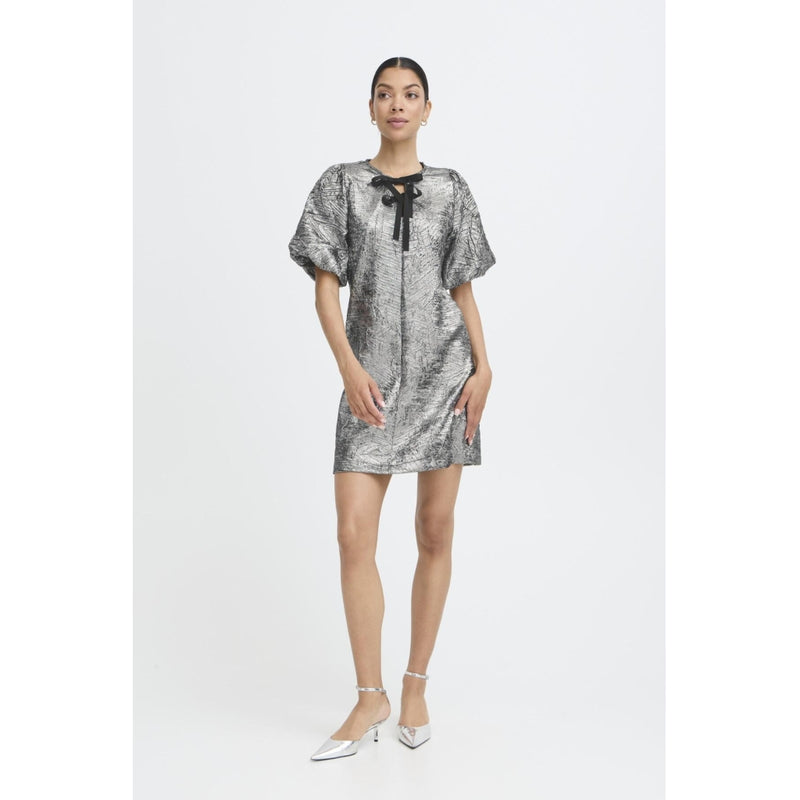 b.young b.young damklänning BYDETONA Dress Gun metal