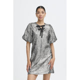 b.young b.young damklänning BYDETONA Dress Gun metal