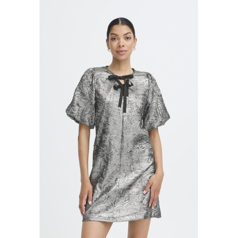 b.young b.young damklänning BYDETONA Dress Gun metal