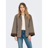 ONLY only dam jacka ONLEJA Jacket Walnut Chocolate Brown