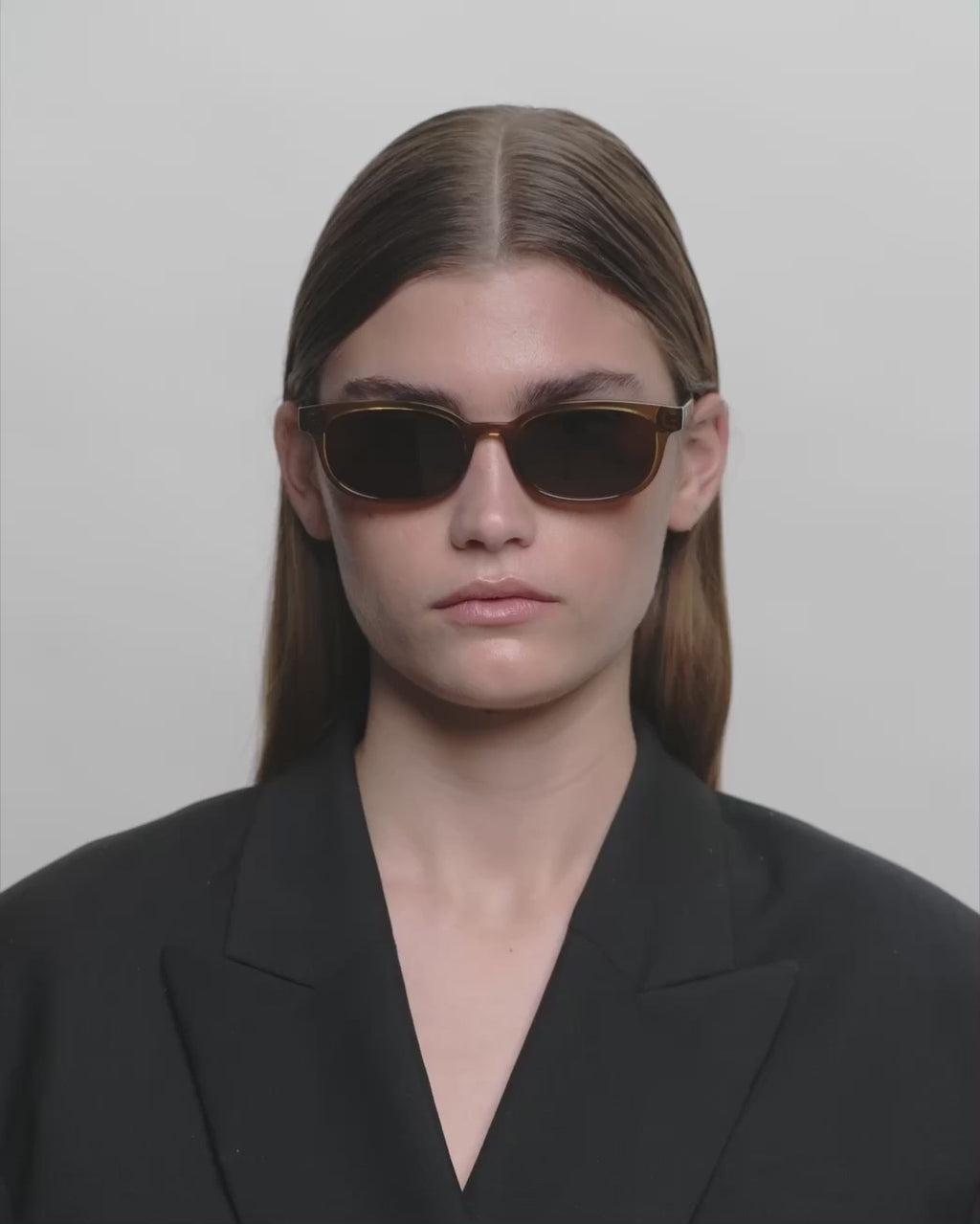 A. KJÆRBEDE A.Kjærbede solglasögon Charlie Sunglasses Smoke Transparent