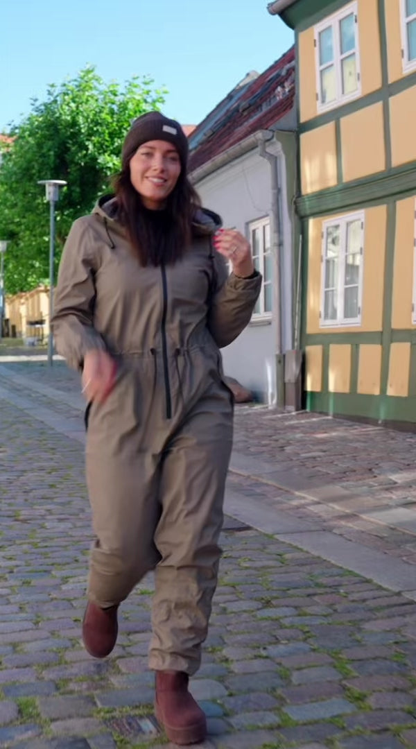 ONLY ONLY dam padded rainsuit ONLPHILIPPA Rainwear Walnut