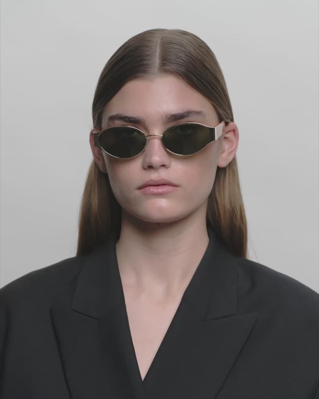 A. KJÆRBEDE A.Kjærbede solglasögon Bella Sunglasses Gold Burnt Amber