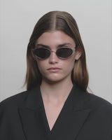 A. KJÆRBEDE A.Kjærbede solglasögon Bella Sunglasses Silver Black